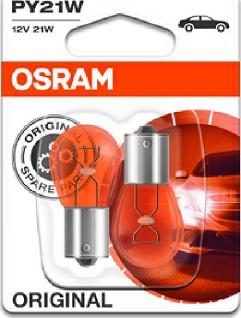 Osram 7507-02B - Лампа накаливания, фонарь указателя поворота autospares.lv