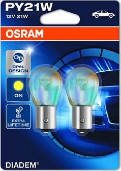 Osram 7507LDA-02B - Лампа накаливания, фонарь указателя поворота autospares.lv
