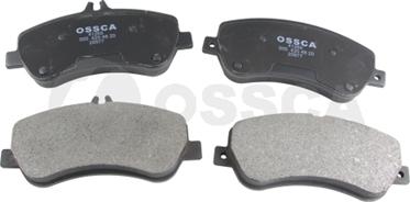 OSSCA 41260 - Тормозные колодки, дисковые, комплект autospares.lv