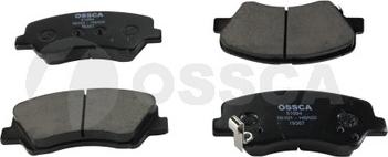 OSSCA 51094 - Тормозные колодки, дисковые, комплект autospares.lv