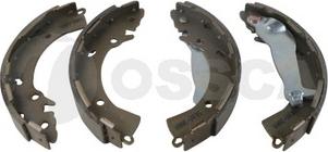 OSSCA 63534 - Комплект тормозных колодок, барабанные autospares.lv