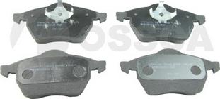 OSSCA 05069 - Тормозные колодки, дисковые, комплект autospares.lv