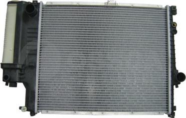 OSSCA 02834 - Радиатор, охлаждение двигателя autospares.lv