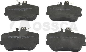 OSSCA 07253 - Тормозные колодки, дисковые, комплект autospares.lv