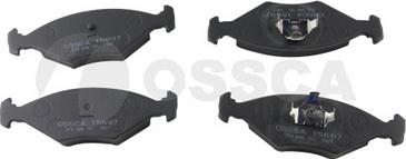 OSSCA 15697 - Тормозные колодки, дисковые, комплект autospares.lv