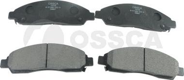 OSSCA 18709 - Тормозные колодки, дисковые, комплект autospares.lv