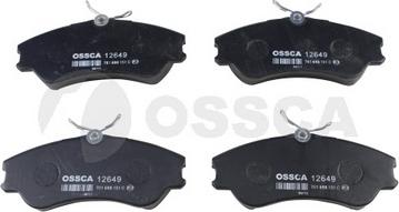 OSSCA 12649 - Тормозные колодки, дисковые, комплект autospares.lv
