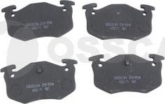 OSSCA 29154 - Тормозные колодки, дисковые, комплект autospares.lv