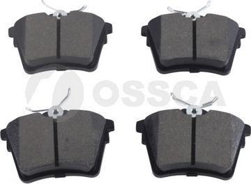 OSSCA 29158 - Тормозные колодки, дисковые, комплект autospares.lv