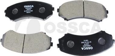 OSSCA 26978 - Тормозные колодки, дисковые, комплект autospares.lv