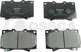 OSSCA 21881 - Тормозные колодки, дисковые, комплект autospares.lv