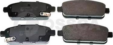 OSSCA 23578 - Тормозные колодки, дисковые, комплект autospares.lv