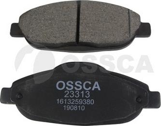 OSSCA 23313 - Тормозные колодки, дисковые, комплект autospares.lv