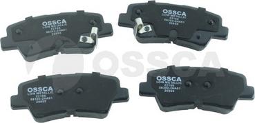 OSSCA 22166 - Тормозные колодки, дисковые, комплект autospares.lv