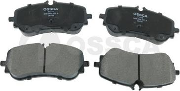 OSSCA 71210 - Тормозные колодки, дисковые, комплект autospares.lv