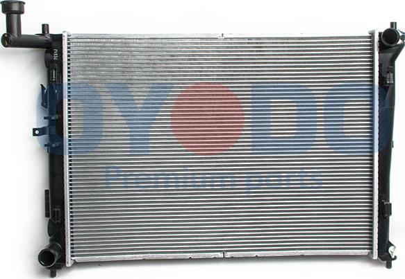 Oyodo 60C0351-OYO - Радиатор, охлаждение двигателя autospares.lv