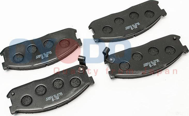 Oyodo 10H0307-OYO - Тормозные колодки, дисковые, комплект autospares.lv