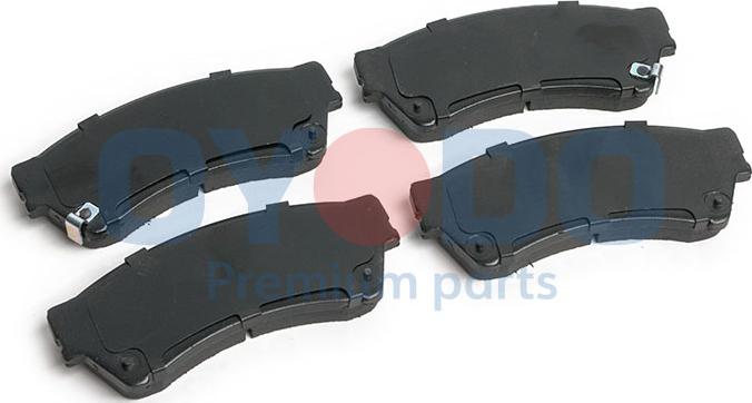 Oyodo 10H3049-OYO - Тормозные колодки, дисковые, комплект autospares.lv