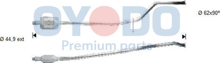 Oyodo 10N0051-OYO - Катализатор autospares.lv