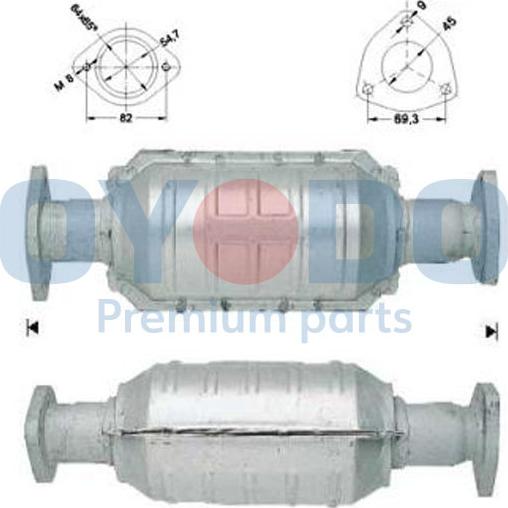 Oyodo 10N0003OYO - Катализатор autospares.lv