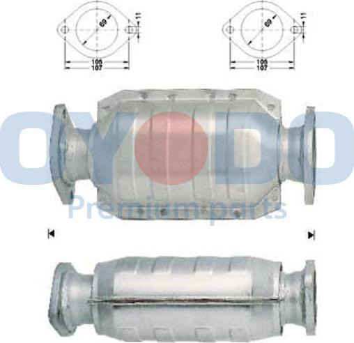 Oyodo 10N0033OYO - Катализатор autospares.lv