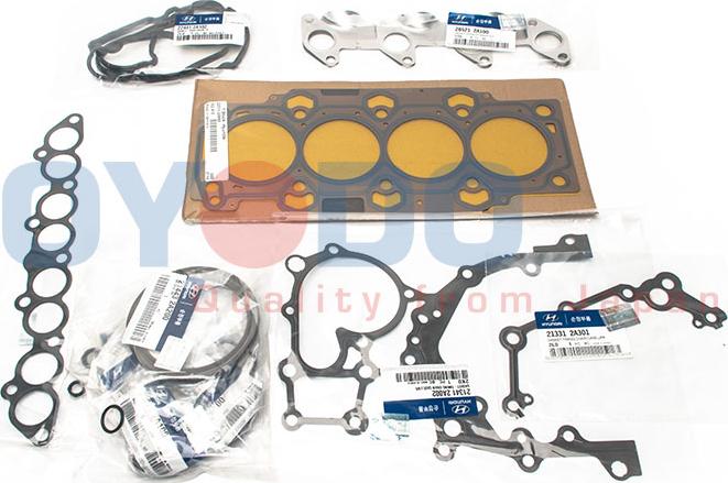 Oyodo 10U0329-OYO - Комплект прокладок, двигатель autospares.lv