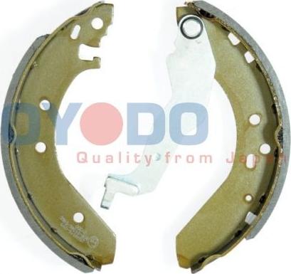 Oyodo 25H4016-OYO - Комплект тормозных колодок, барабанные autospares.lv