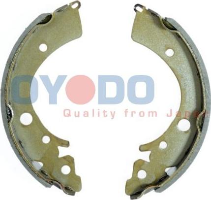 Oyodo 25H4011-OYO - Комплект тормозных колодок, барабанные autospares.lv