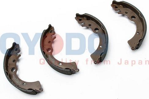 Oyodo 25H4013-OYO - Комплект тормозных колодок, барабанные autospares.lv