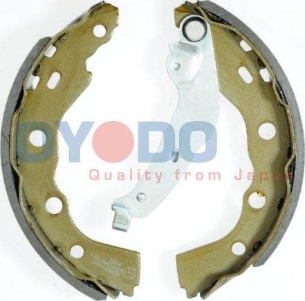 Oyodo 25H5063-OYO - Комплект тормозных колодок, барабанные autospares.lv