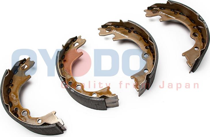 Oyodo 25H0306-OYO - Комплект тормозных колодок, барабанные autospares.lv