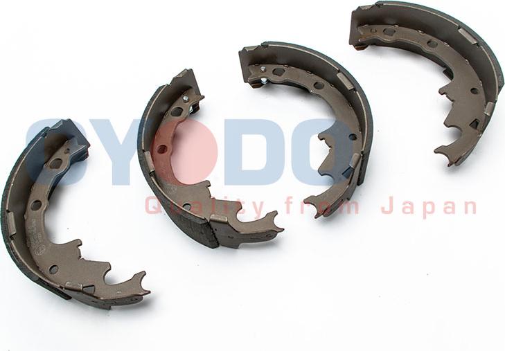 Oyodo 25H0A01-OYO - Комплект тормозных колодок, барабанные autospares.lv