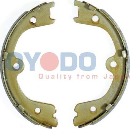 Oyodo 25H1061-OYO - Комплект тормозов, ручник, парковка autospares.lv