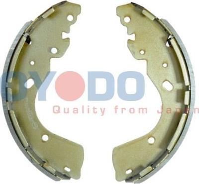 Oyodo 25H1067-OYO - Комплект тормозных колодок, барабанные autospares.lv