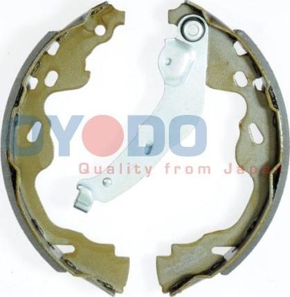 Oyodo 25H8026-OYO - Комплект тормозных колодок, барабанные autospares.lv