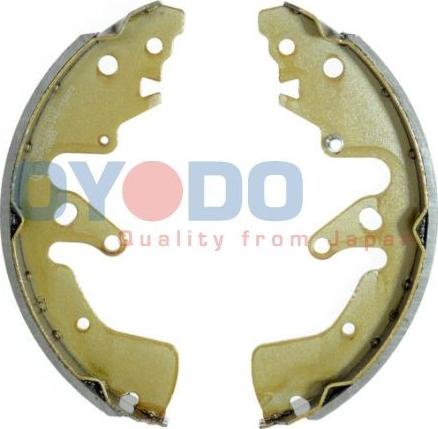 Oyodo 25H8027-OYO - Комплект тормозных колодок, барабанные autospares.lv