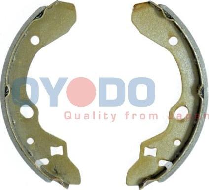 Oyodo 25H3037-OYO - Комплект тормозных колодок, барабанные autospares.lv