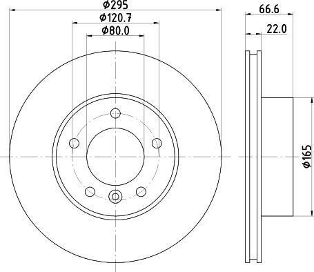 Pagid 54404 - Тормозной диск autospares.lv
