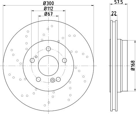 Pagid 54239 - Тормозной диск autospares.lv