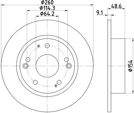 Pagid 55276 - Тормозной диск autospares.lv