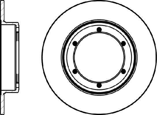 Pagid 50901 - Тормозной диск autospares.lv