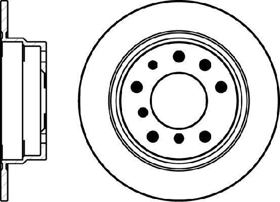 Pagid 50402 - Тормозной диск autospares.lv