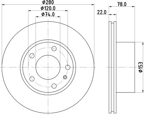 Pagid 50419 - Тормозной диск autospares.lv