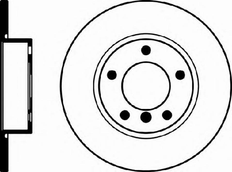 Pagid 50412PRO - Тормозной диск autospares.lv