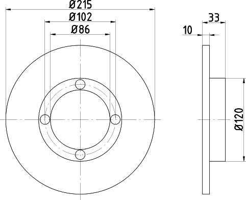 Pagid 50292 - Тормозной диск autospares.lv