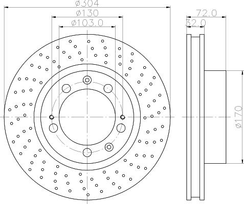 Pagid 50209 - Тормозной диск autospares.lv