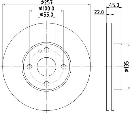 Pagid 50202 - Тормозной диск autospares.lv