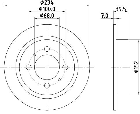 Pagid 50220 - Тормозной диск autospares.lv