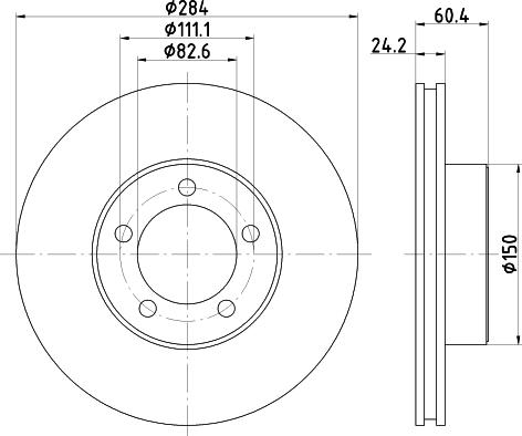 Pagid 51404 - Тормозной диск autospares.lv