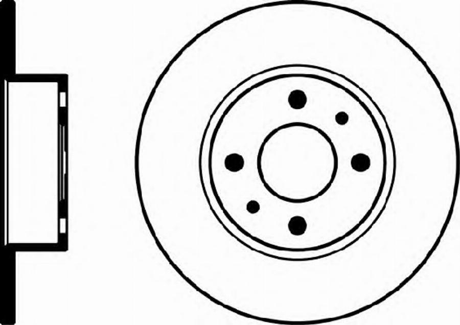 Pagid 51803PRO - Тормозной диск autospares.lv